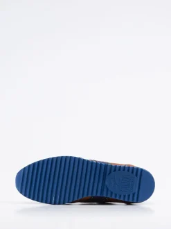 Galizio Torresi – Sneaker aus Kalbleder cognacfarben