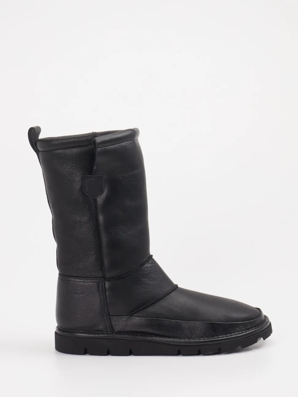 Galizio Torresi – Winterstiefel aus Leder schwarz