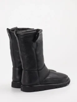 Galizio Torresi – Winterstiefel aus Leder schwarz