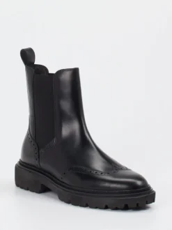 Gant – Chelsea Boots aus Kalbleder Schwarz
