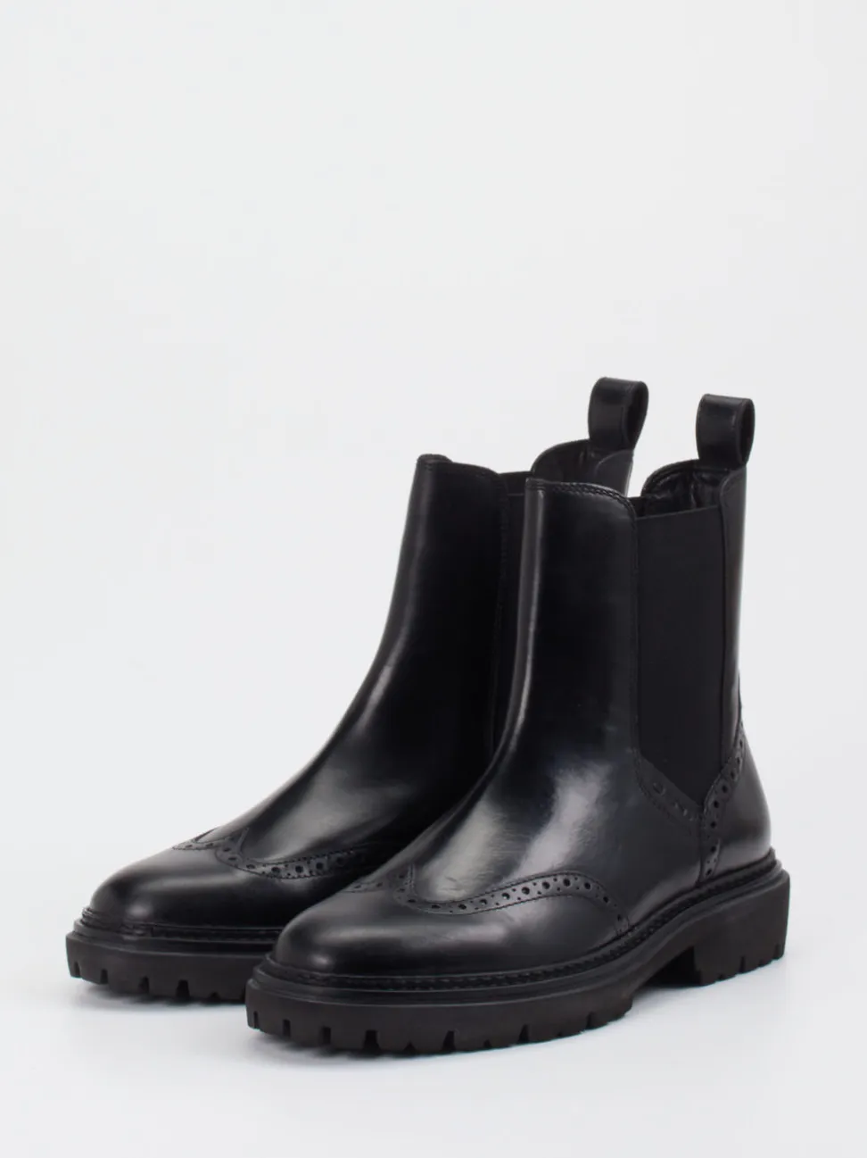 Gant – Chelsea Boots aus Kalbleder Schwarz