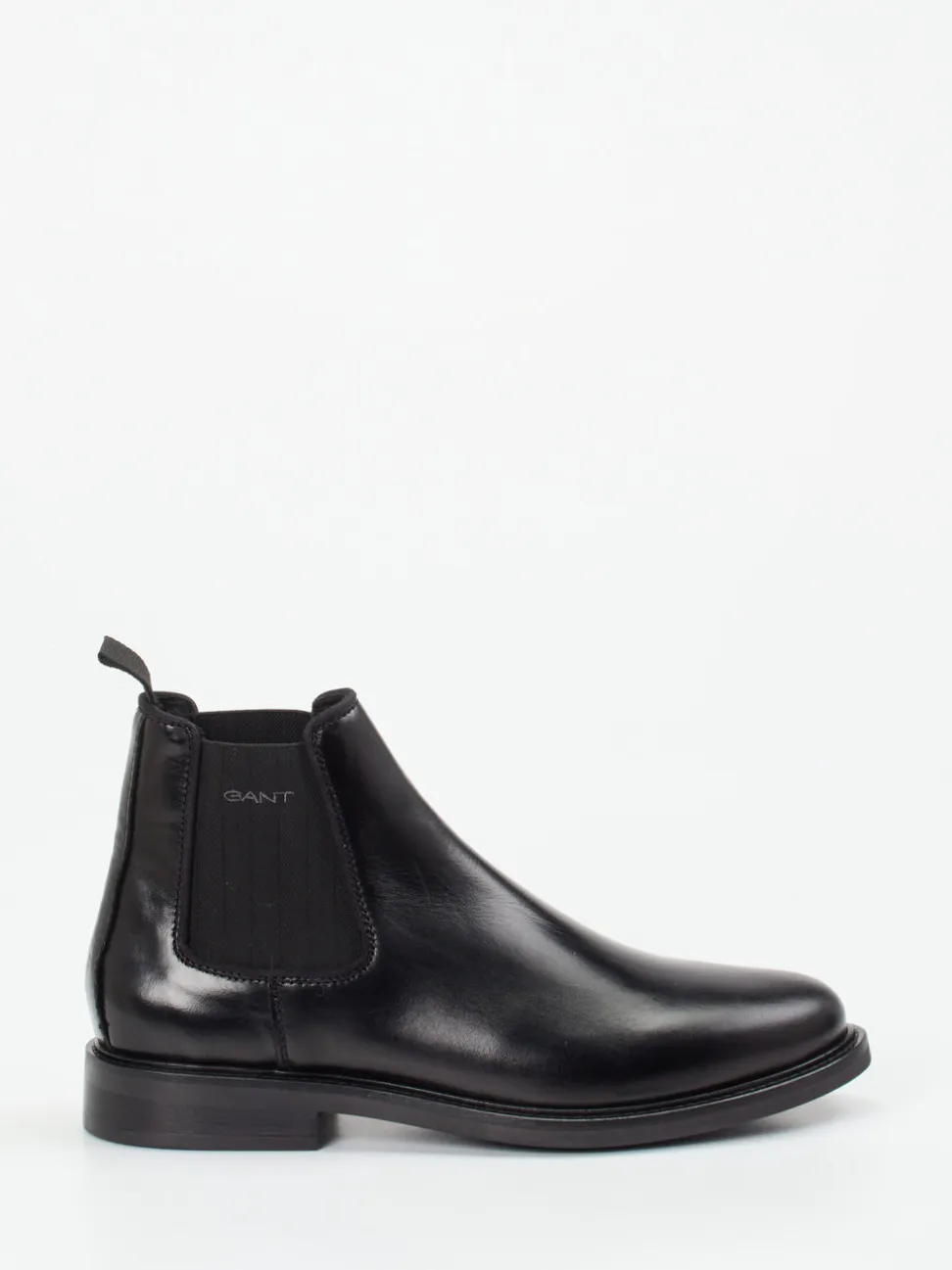 Gant – Chelsea Boots aus Kalbleder schwarz