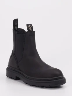 Gant – Chelsea Boots aus Leder schwarz