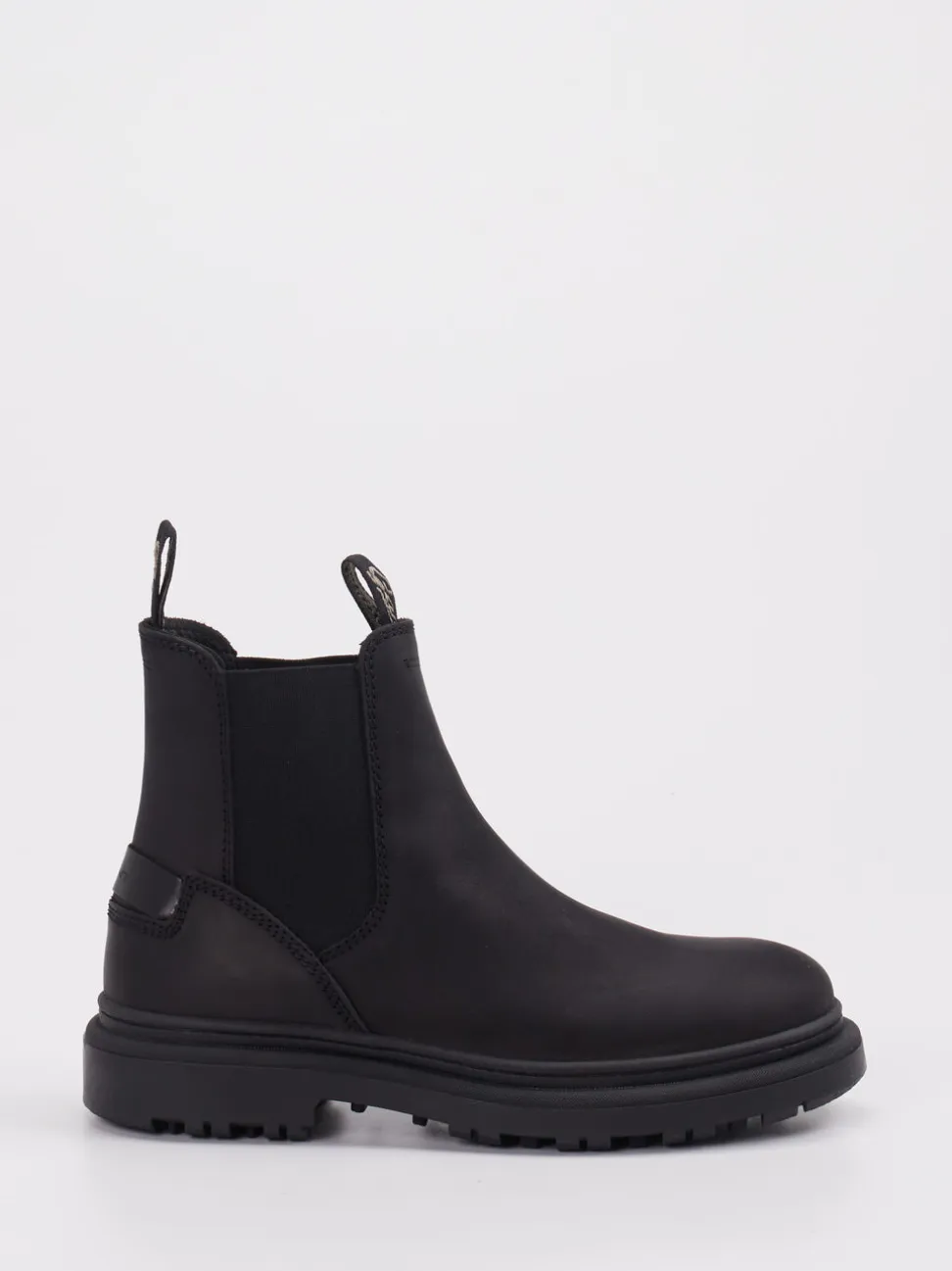 Gant – Chelsea Boots aus Leder schwarz