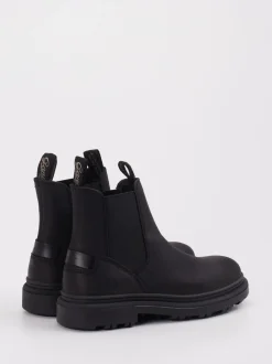 Gant – Chelsea Boots aus Leder schwarz