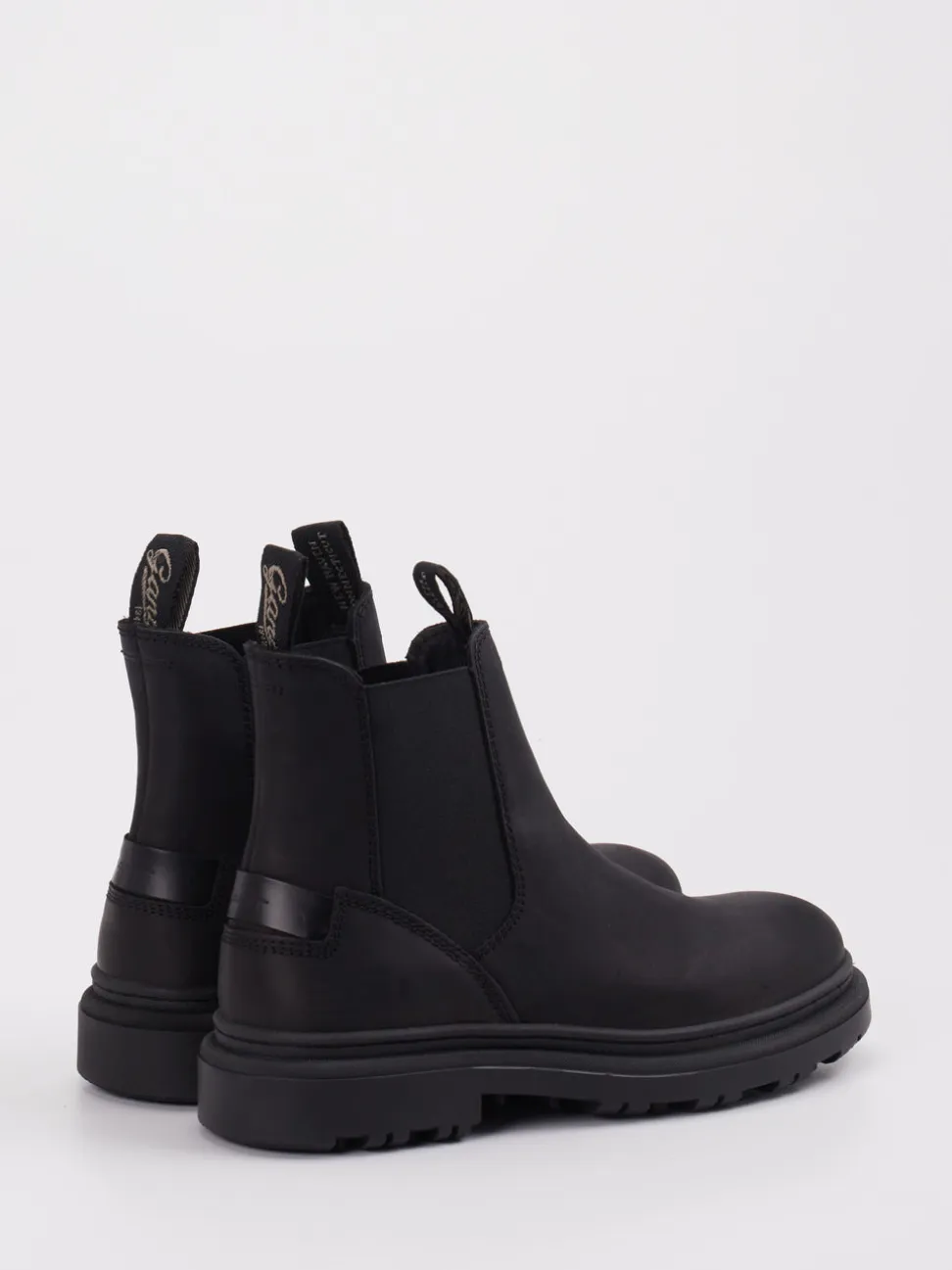 Gant – Chelsea Boots aus Leder schwarz
