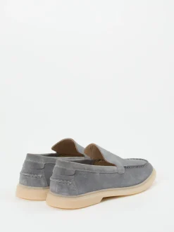 Gant – Loafer aus Veloursleder in Blau