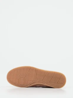 Gant – Retro-Sneaker aus Veloursleder und Cord in Rosa