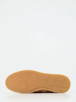 Gant – Retro-Sneaker aus Veloursleder in Beige