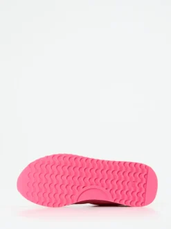 Gant – Retro-Sneaker aus Veloursleder Pink
