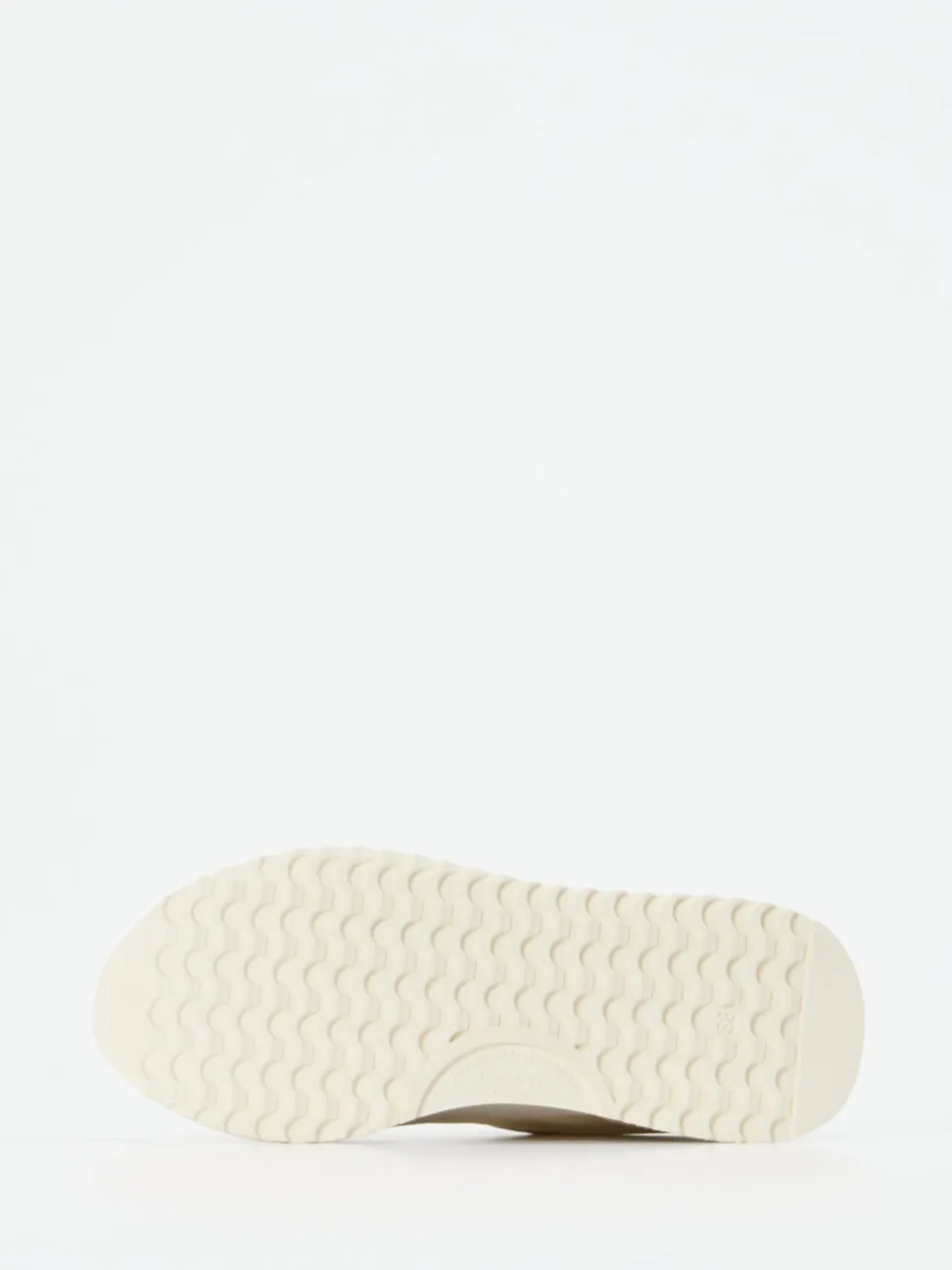 Gant – Retro-Sneaker aus Veloursleder cremeweiß