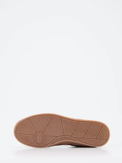 Gant – Retro-Sneaker aus Veloursleder bordeauxrot