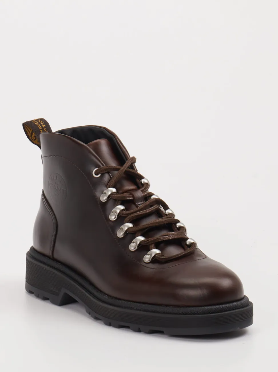 Gant – Schnürboots aus Kalbleder Dunkelbraun