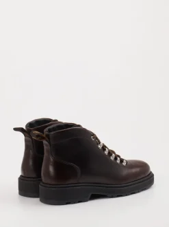Gant – Schnürboots aus Kalbleder Dunkelbraun