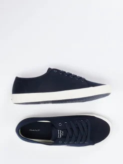 Gant – Sneaker aus Canvas Dunkelblau