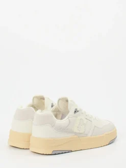 Gant – Sneaker aus Kalbleder in Cremeweiß