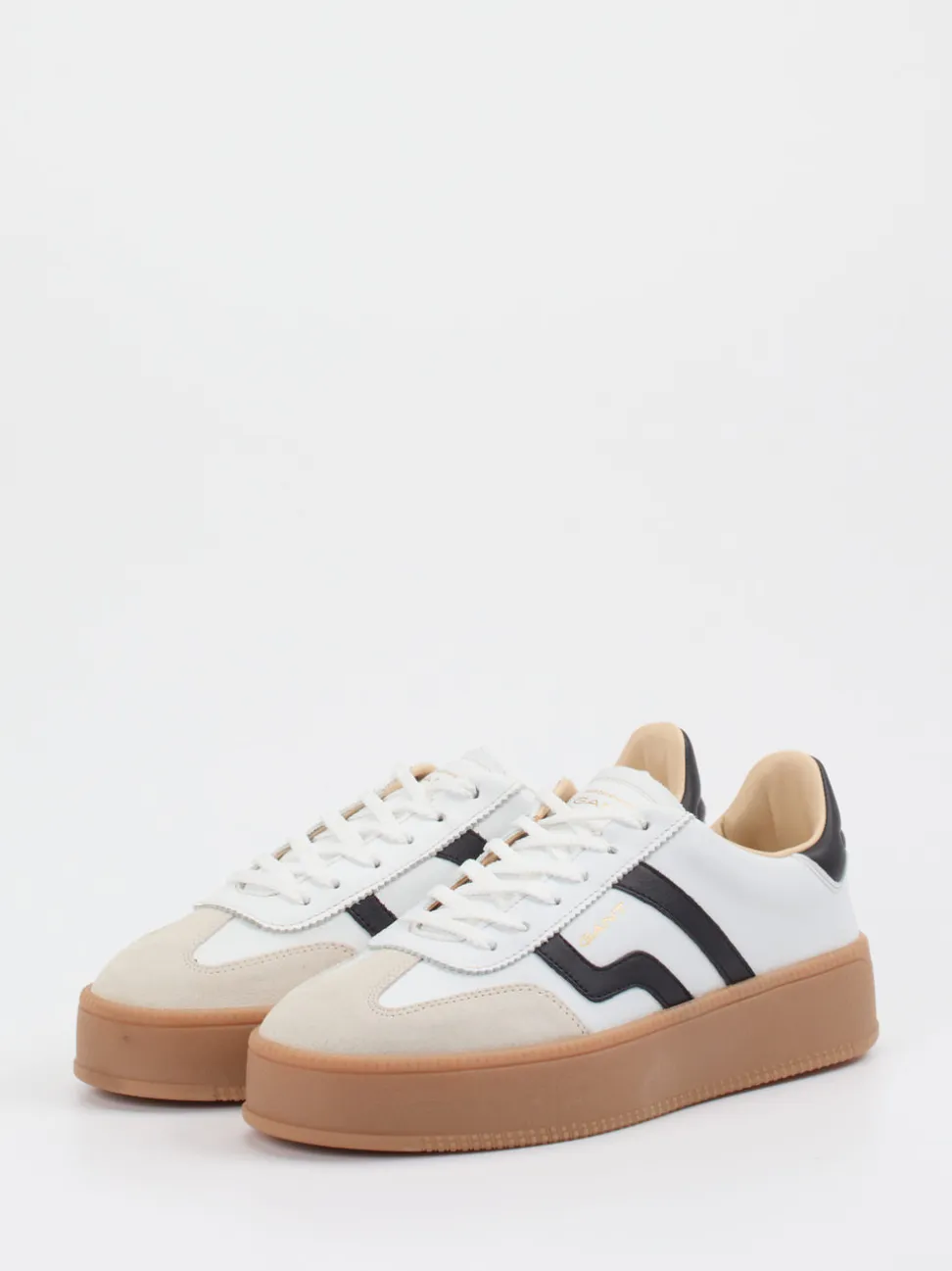 Gant – Sneaker aus Kalbleder mit Gumsohle