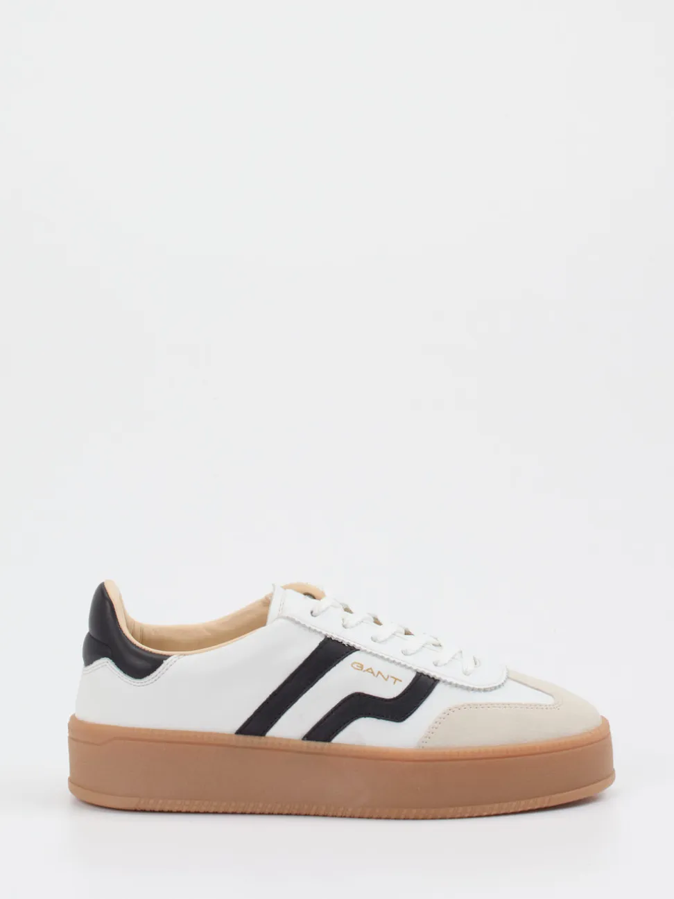 Gant – Sneaker aus Kalbleder mit Gumsohle