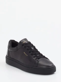 Gant – Sneaker aus Kalbleder in Schwarz