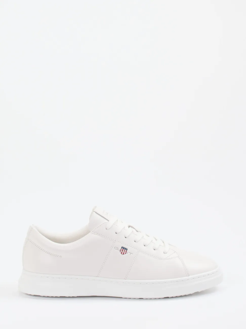Gant – Sneaker aus Kalbleder Off-White