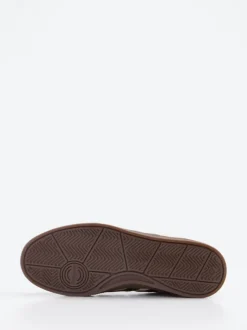 Gant – Sneaker aus Velour- und Glattleder cremeweiß