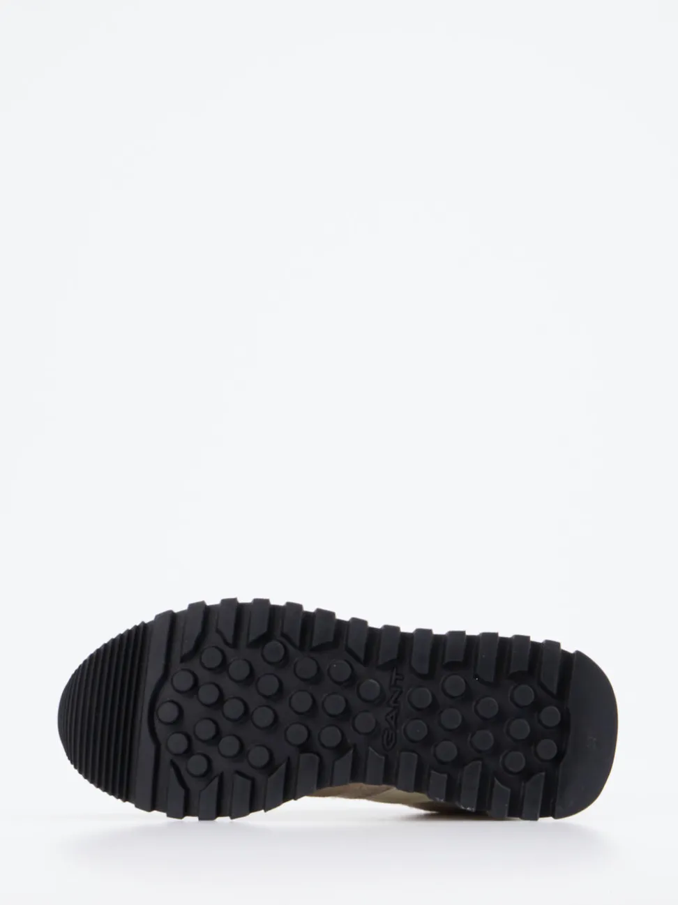 Gant – Sneaker aus Veloursleder und Textil taupe