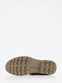 Ganter – Chelsea Boots aus Veloursleder taupebraun