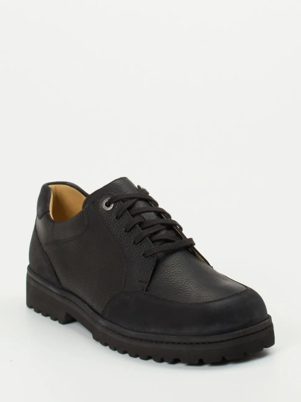 Ganter – Derby-Schnürschuh aus Kalbleder Schwarz