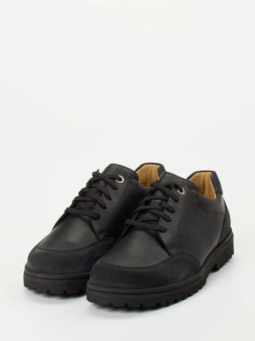 Ganter – Derby-Schnürschuh aus Kalbleder Schwarz