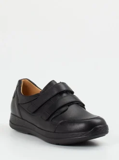 Ganter – Klettschuh aus Kalbleder schwarz