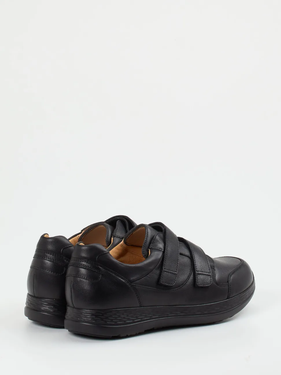 Ganter – Klettschuh aus Kalbleder schwarz