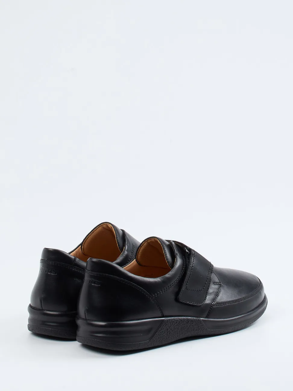 Ganter – Klettslipper aus Kalbleder schwarz
