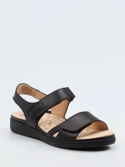 Ganter – Komfortsandale aus Kalbleder schwarz