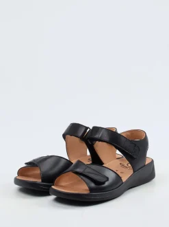 Ganter – Komfortsandalen aus Kalbleder schwarz