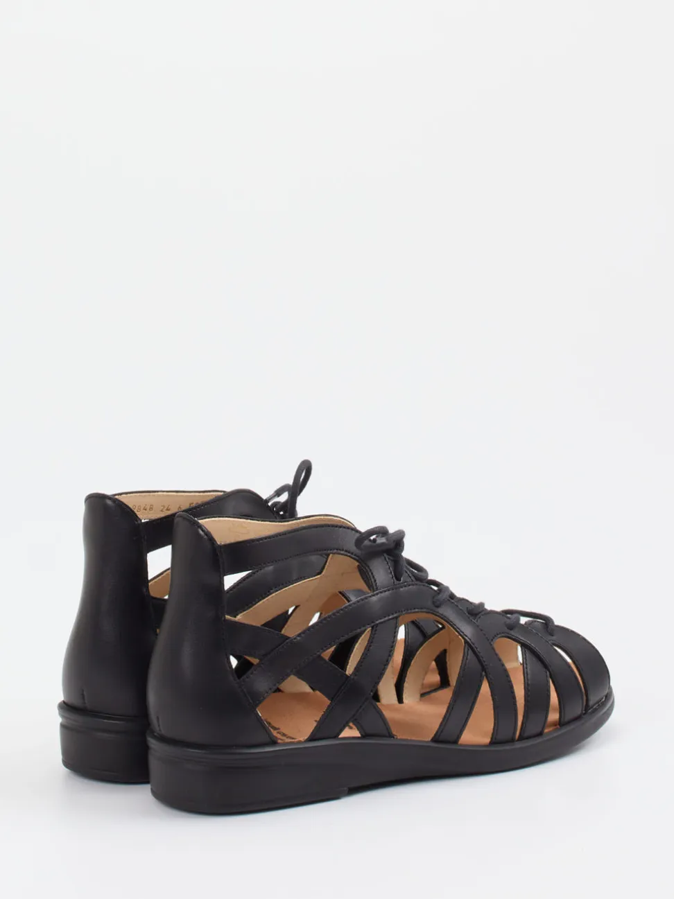Ganter – Komfort-Sandalen aus Kalbleder schwarz