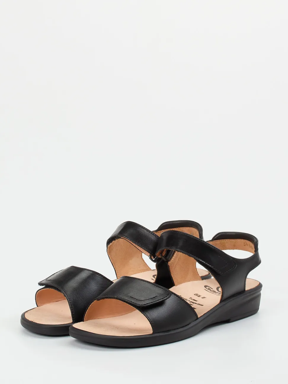 Ganter – Komfortsandalen aus Kalbleder Schwarz