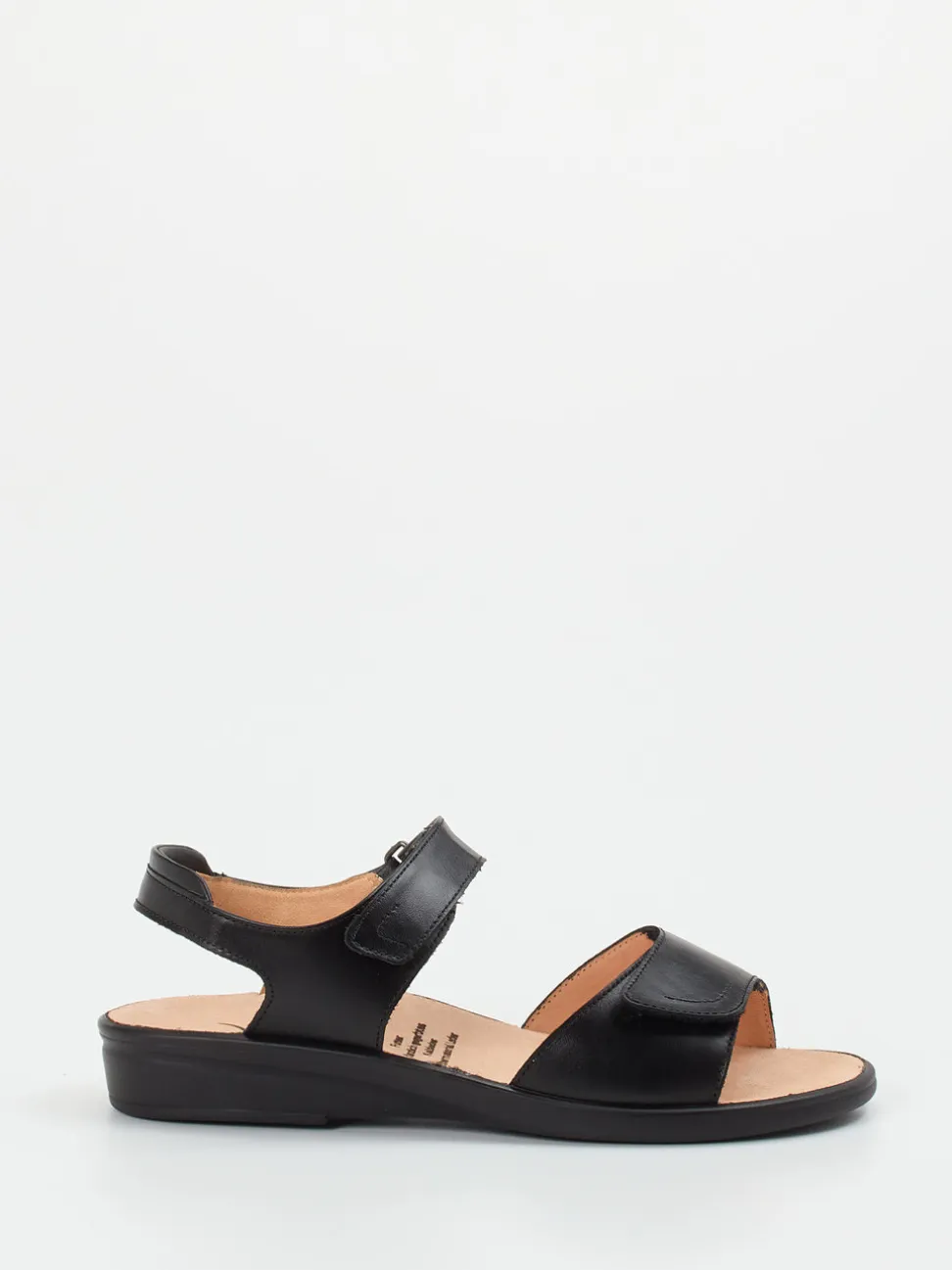 Ganter – Komfortsandalen aus Kalbleder Schwarz