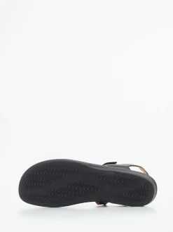 Ganter – Komfortsandalen aus Kalbleder Schwarz