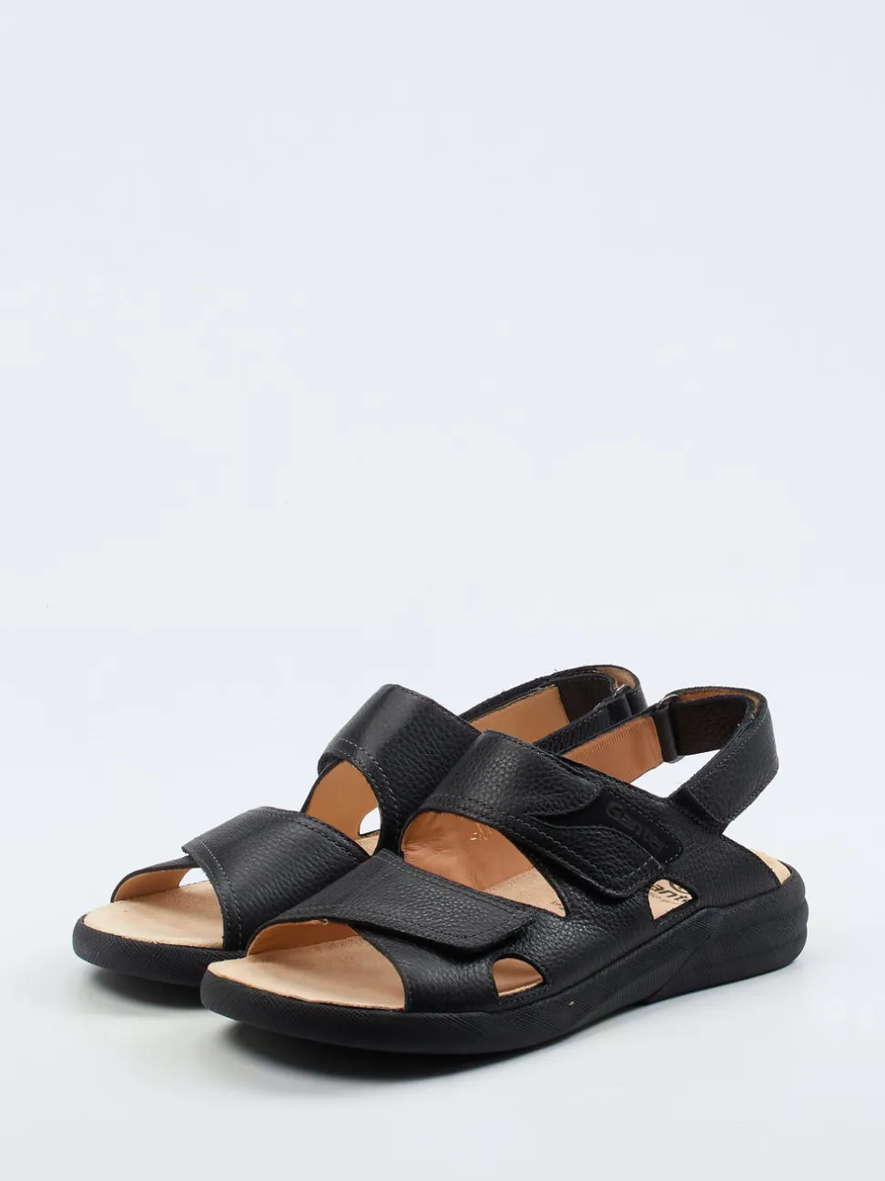 Ganter – Komfortsandalen aus Kalbleder schwarz