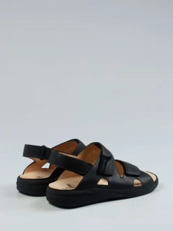 Ganter – Komfortsandalen aus Kalbleder schwarz