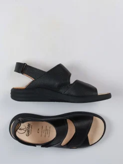 Ganter – Komfortsandalen aus Kalbleder schwarz