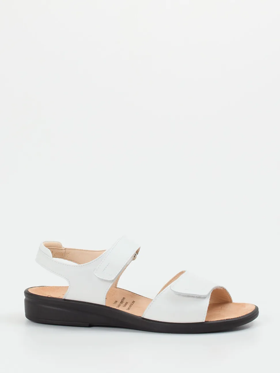 Ganter – Komfortsandalen aus Kalbleder weiß