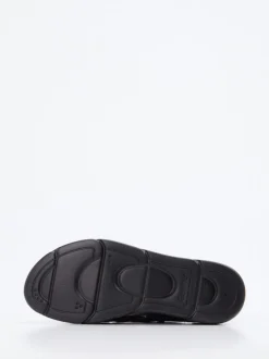 Ganter – Komfortsandalen aus Nubukleder Marineblau