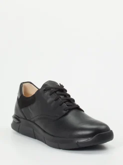 Ganter – Komfort-Schnürschuh aus Kalbleder schwarz