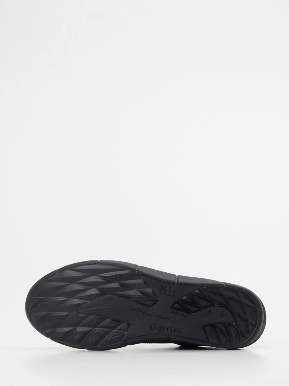 Ganter – Komfort-Schnürschuh aus Kalbleder schwarz
