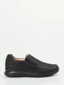Ganter – Komfort-Slipper aus Kalbleder schwarz