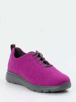 Ganter – Komfort-Sneaker aus Wolle in Violett