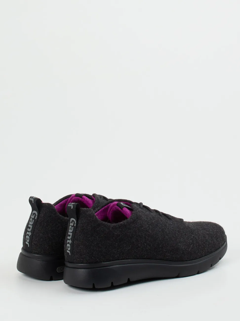Ganter – Komfort-Sneaker aus Wolle anthrazit