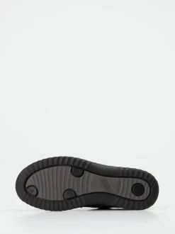 Ganter – Komfort-Sneaker aus Lackleder schwarz
