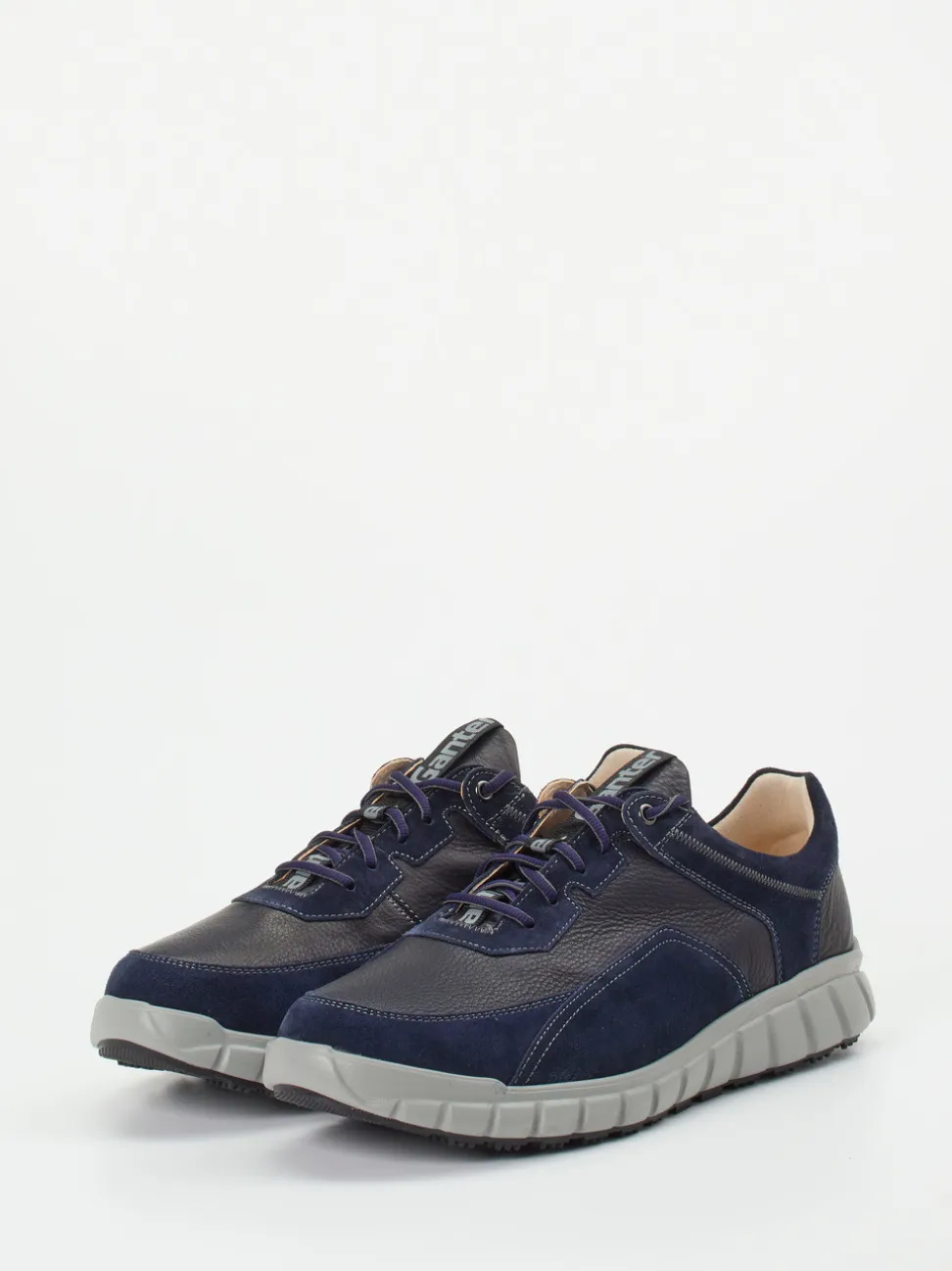 Ganter – Komfort-Sneaker aus Kalbleder Dunkelblau